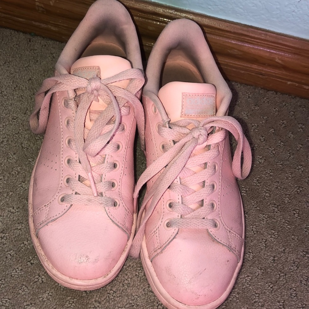 pink adidas sneakers